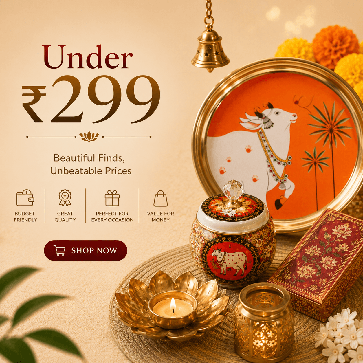 Under ₹299