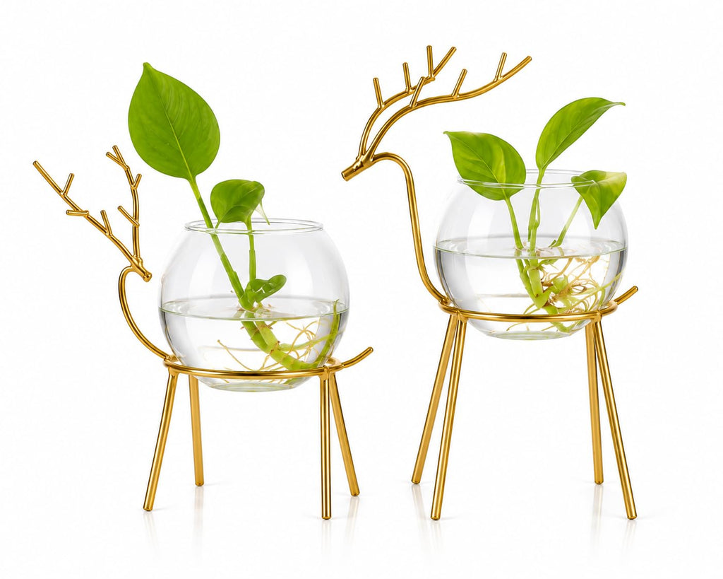 Deer Set of 2 | With Glasses