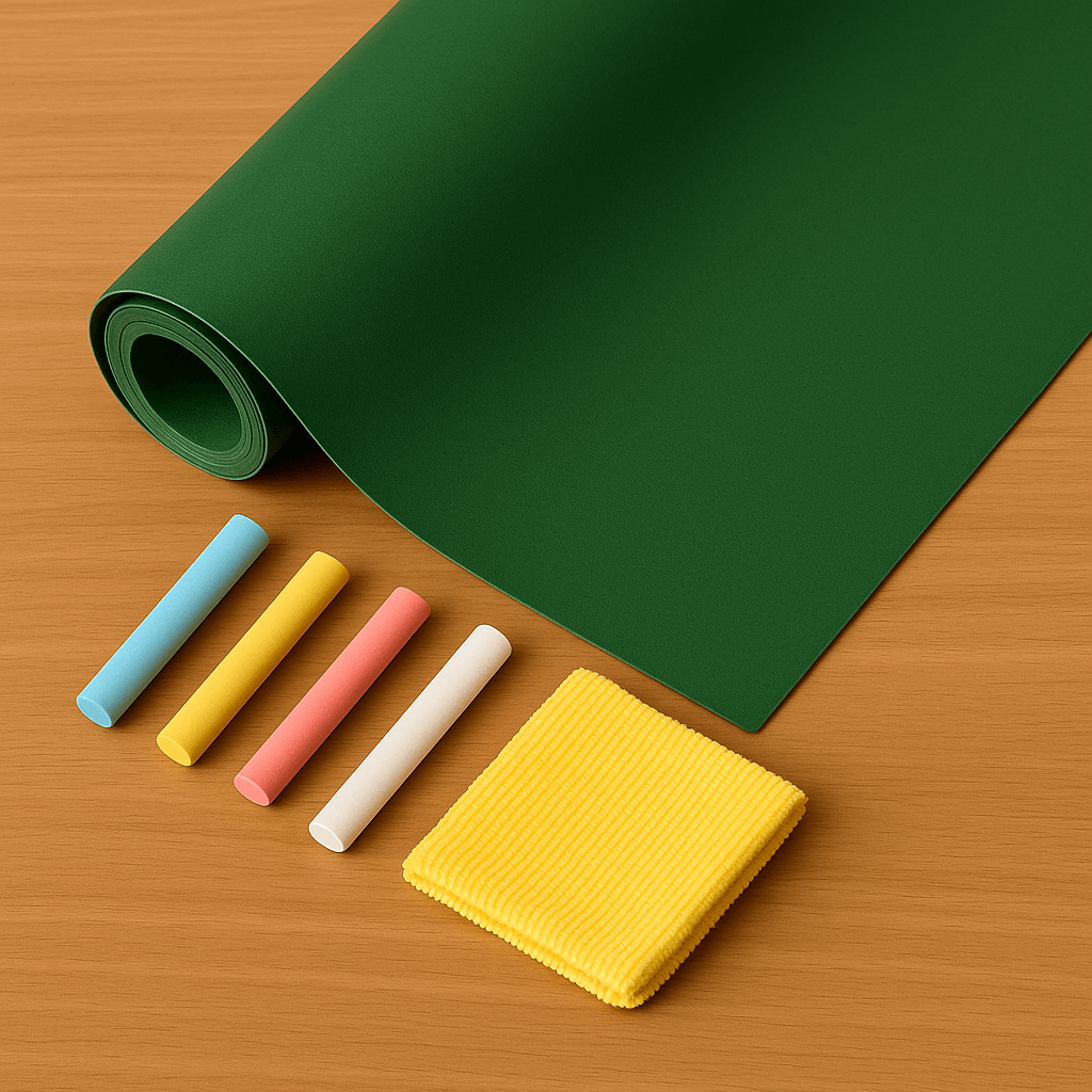 NewGen Educational Blackboard Roll┃Reusable + Free Chalks