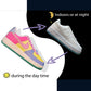AirShift 1 LX UV Reactive Color Changing DA8521-100 Shoes