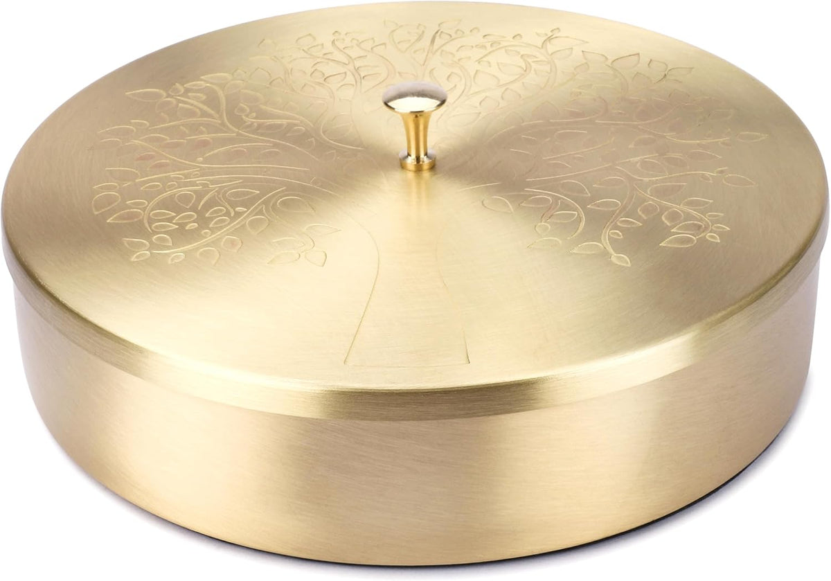 Masala Box — 7-Container Iron Spice Box with Spoon