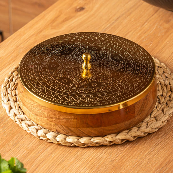 Masala Box — 7-Container Iron Spice Box with Spoon