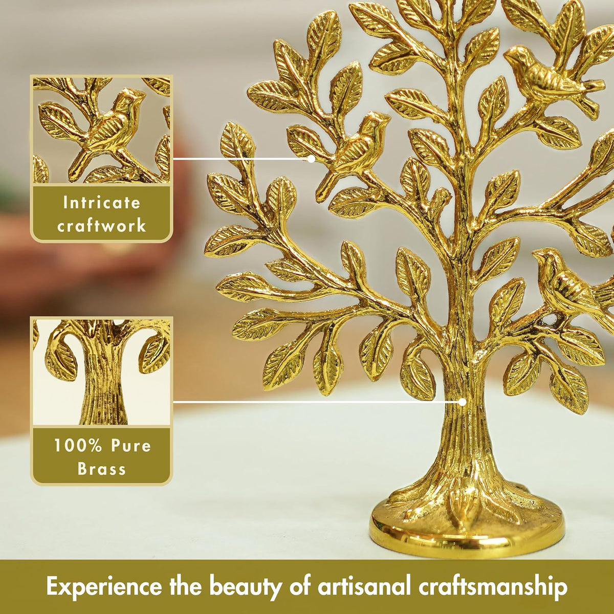 Brass Kalpavriksh — Wish Tree