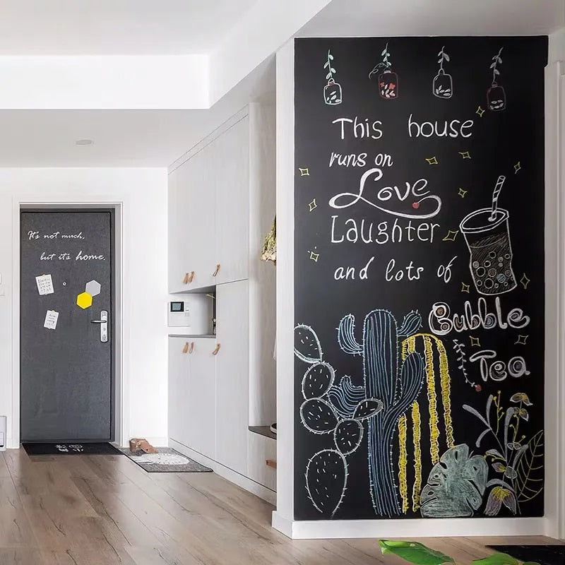 NewGen Educational Blackboard Roll┃Reusable + Free Chalks